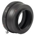 EITGZWAS Black Lens Adapter For Nikon F AI Lens to Fujifilm X Mount Camera Fit Fuji X-E1 DC287. 