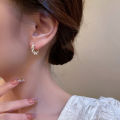 【In-Demand Item】 1Pair Simple Temperament Circle Pearl Earrings Fashion Small Earrings Jewelry Encounter. 