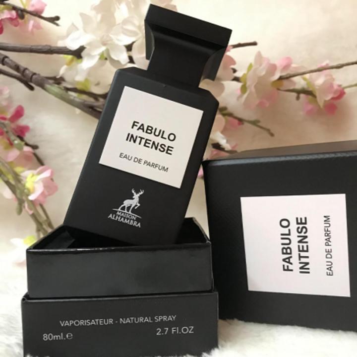 Eau De Parfum Fabulo Intense – Maison Alhambra – 80 Ml – Homme Et Femme – Neuf