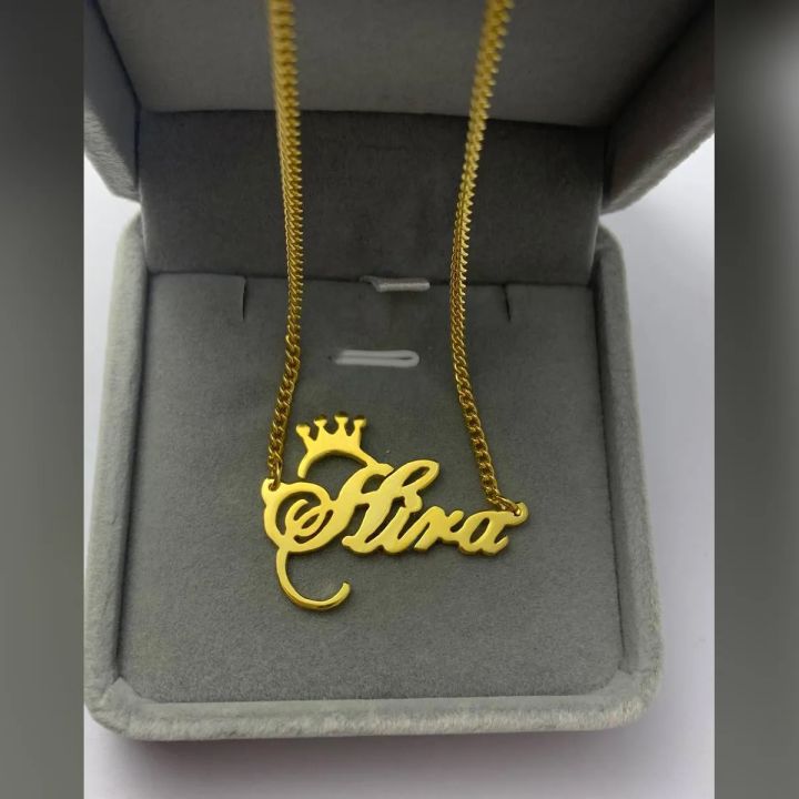 The Jewel Lodge Name necklace for girls customized name necklace name locket name lockets for girls Daraz.pk