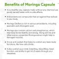 100 Moringa Capsules | Best for weight Loss and Diabities. 