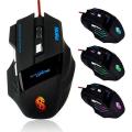 T6 Gaming Mouse 6 Button With RGB for Ultra Gaming. 