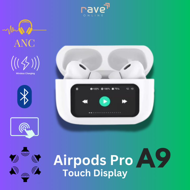 Double Tap Airpods Touch Controls Android Noise Cancellation