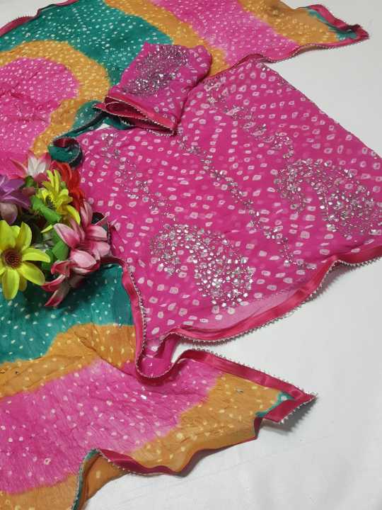 chunri%20Mukesh%20Suits%20FABRIC%20Soft%20Bamber%20Chiffon%202%20pieces%20Shirt%20And%20Dupatta%20-%20Image%204