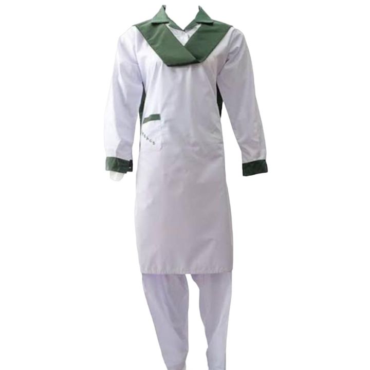 APS White Suite School Uniform for Girls 4-16 years.