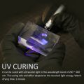 DSPIAE UV Light Curing clear glue Solid Shadowless Adhesive UV-G UV-GT UV-GS touch dry 1min 200-400nm. 