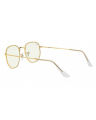 Ray-Ban Hexagonal Metal Gold Frame Green Lenses-RB3548-9196/BF-51. 