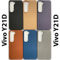 Vivo Y21D – Premium Woven Back Cover | Silicone Phone Case with Luxurious Weave Pattern | WVC. 