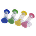 Toothbrush swivel sand timer 2 minutes shower timer kids mini glass sand clock Podazz. 