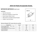 100Pcs SMD Zener Diode SOD-123 BZT52C11 WG BZT52C12 WH BZT52C13 WI BZT52C15 WJ BZT52C16 WK BZT52C18 WL BZT52C20 WM BZT5222 WN. 
