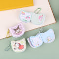 Sanrio Cute Mini Notebook Kuromi Melody Cinnamoroll Notebook New Decompression Pu Pendant Small Gift. 