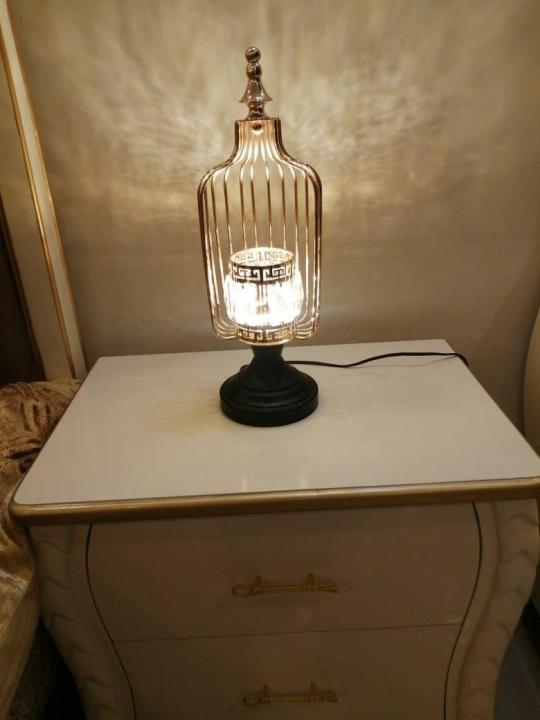 Versace table lamp pair imported led light