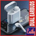 Dual Bluetooth Wireless Earbuds with Charging Power Bank - TWS, Compatible with All Mobile Phones. 
