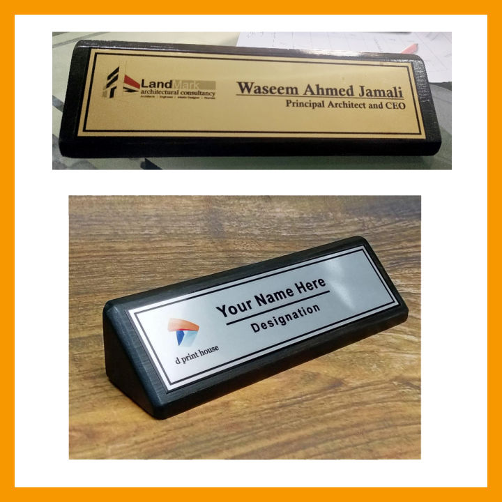 Customized Name Plate for office table DR. PRINCIPAL Any Offices