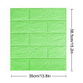 3D Brick Wall Stickers Self Adhesive Wallpaper Sheets 3mm | Peel and Stick Wall Brick Room Panels PE Foam High Quality Bricks Wallpaper wall paper sheet for bedroom. 