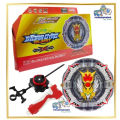 Metal Fusion Golden Valkyrie Beyblade with Dual-Spin String Launcher Included. 