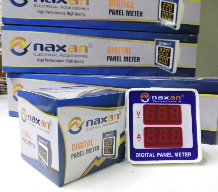 Woxsn%202in1%20Ac%20Digital%20Panel%20Volt%20Ampere%20Meter,%20Dual%20Display%20%20Light%20voltage%20Ammeter%20LED%20Current%20Indicator%20volt%20amp%20Tester%20(Pack%20of%2010)%20-%20Image%208