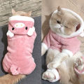 Pet Dog Clothes Soft Warm Fleece Dogs Jumpsuits Pet Clothing For Small Dogs Puppy Cats Clothes Chihuahua Yorkshire Costume Coat. 