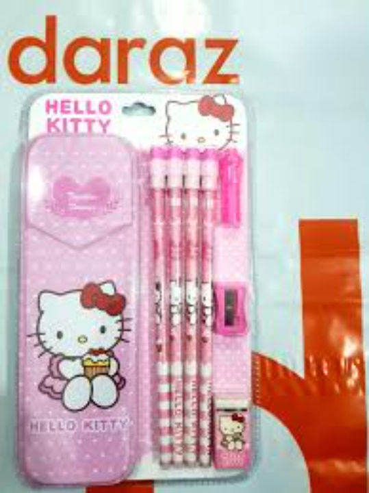 School Stationery Gifts Set  hello kitty 8 pcs