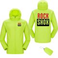 Rock Shox Women Men Thin Waterproof jacket Sun Protection jacket Moutain MTB Biker Bicycler Casual Windbreaker Hooded Jacket. 