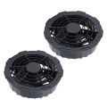 Air Conditioning Vest Fan Convenient Use Cooling Jacket Fan 5V 0.6A Low Noise Running for Daily Life and Work. 