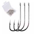 50 PCS HIGH QAULITY CARBON STEEL BAIT HOLDER FISHNG HOOK FOR SALT AND FRESH WATER. 