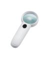 Hand Hold Magnifier 15X Zoom Glass with 2 LED Sharp Light. 
