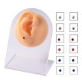 12pcs Magnetic Earring Piercings  Cartilage Nose Ring   Non Pierced Jewelry. 