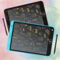 10.5 inch multicolor Creative LCD Writing Tablet Drawing Pad Portable Reusable Erasable E- Writer Digital Drawing Board Office Writing Black Doodle Drawing Tablet Pad for Kids and Adults Educational Toy Gadget Hand Writing Creative Writing Graphic design. 