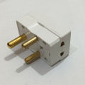 High Quality 15AMP 3 pins UK Extension Socket with Safety Fuse & ON OFF Light indicator | Designed for AC | 3 ways socket Multi Plug Adapter. 