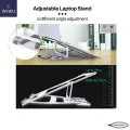 WiWU S100 Aluminum Alloy Adjustable Laptop Stand. 