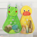 Baby Bath Toys Cute Duck Mesh Net Toy Storage Bag Strong With Suction Cups Bath Game Bag Bathroom Organizer Water Toys For Kids. 