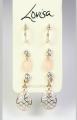 Lovisa Pine Drop Earrings Gold Plated Fashion HYPOALLERGENIC Jewelry Pack Of 3  For Girls, Women, Her High Quality. 