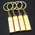 Gold Bar Keychain. 
