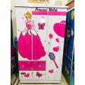 kid Wardrobe 5 ft for girls room without mattress with pretty panting. 