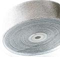 Silver Glitter Ribbon for Crafts- Non-Wired Ribbon. 
