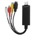 EasyCap The Famous Connection for Viewing and Recording From Receiver, Video, and Playstation USB 2.0 - Easycap USB 2.0 easy cap Video TV DVD VHS DVR Capture Adapter usb video capture vedio capture device CCTV Video Capture Recorder DVR. 