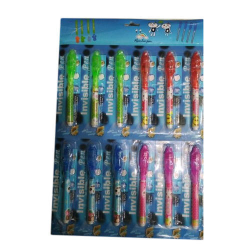 Invisible Writting Machine Pack Of 3 - Secret Invisible Writing Pen Uv Torch Illuminate Magic ...