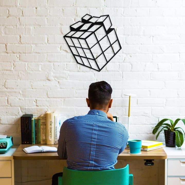 Rubik's%20Cube%20%20Wall%20sticker,%20Game%20Room%20Wall%20sticker,%20Office%20Decor,%20Geometric%20Wall%20%20Housewarming%20Gift,%20-%20Image%202
