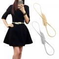 Ladies Cummerbund Women Elastic leaf belt Stretch skinny waist belt Flower leaf shape weddings designer females belt. 