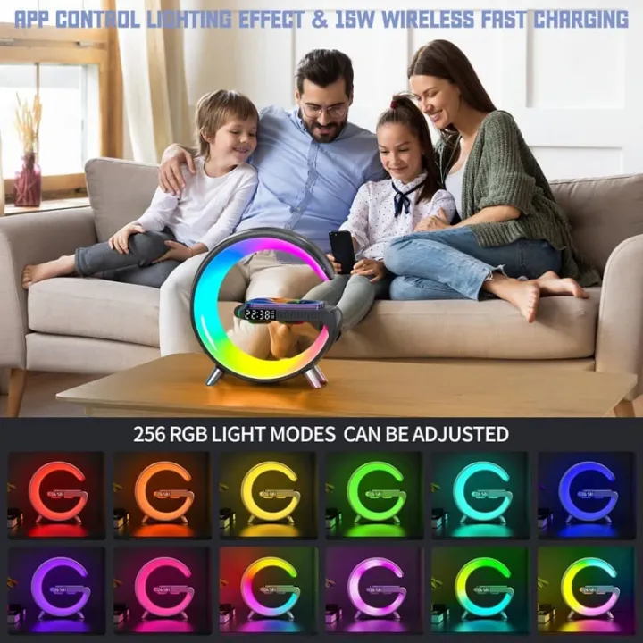 Big%20size%20G-Shape:%20RGB%20Clock%20Lamp%20&%20Bluetooth%20Speaker%20with%20Wireless%20Mobile%20Charging,%20Alarm%20set,%20-%20Image%207