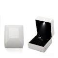 Light Proposal Engagement Ring Boxes Jewelry Gift Box Red  Ring Case for Wedding Valentine's Day Anniversary Ring Box LED. 
