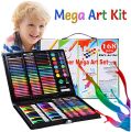 Colouring Kit, 168 Pcs Colour Box Set, Kids Colouring Kit, Multifunctional Colour Box, Best Coloring Set, Drawing Kit, Art Set for Kids, Painting Set for children, Pencils Crayons Markers Art Drawing Kits, Perfect Gift Set for Boys & Girls. 