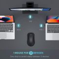 Seenda Bluetooth Mouse, Rechargeable Mouse Wireless, 3 Modes (Bluetooth 4.0 + USB A + USB C) 2.4G Wireless Mouse for Mac/Windows/PC/Laptop/Tablet/Android/iPadOS. 