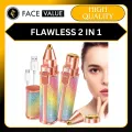 Face Value hair Remover Women’s Facial Hair Trimmer, Painless, USB Rechargeable, Waterproof, Travel-Friendly Hair Remover for Lip, Chin & Cheeks. 