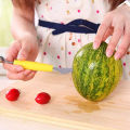 2 in 1 fruit carving cutter -2 in 1 Melon Baller Scoop, Stainless Steel Watermelon Cutter Fruit Carving Tools Set for Fruit Slicer Dig Pulp Separator. 