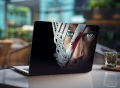Ragnar Lodbrok, Vikings, Vikings (TV series), logo, Black Redl Laptop Skin Fits 13.3" 14" 15.6" 16". 