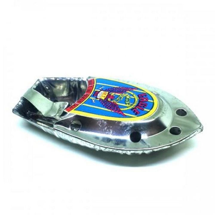 Candle Powered Steam Boat Tin Toy Vintage Style Floating POP-POP Boat Toy Gift