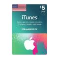 USD 5 Apple iTunes Gift Card US. 