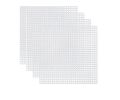 Plastic Cross Stitch Sheet Set Of 4 Pcs 3X2.5 Inches. 